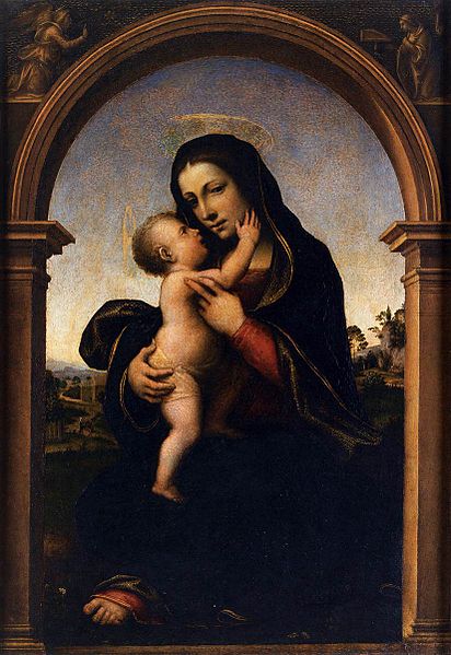 ALBERTINELLI  Mariotto Virgin and Child